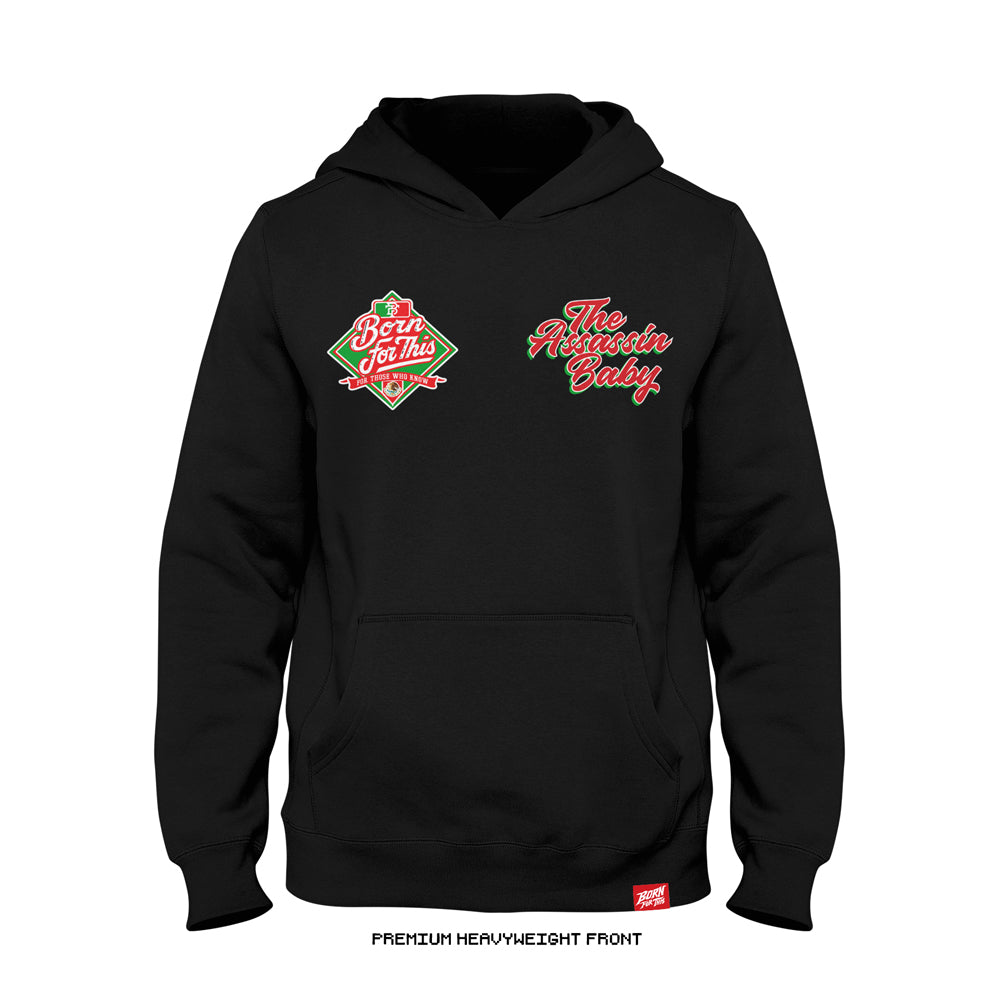 Brandon Moreno 'AB Bobble Head' Heavyweight Hoodie (Black) LIMITED EDITION