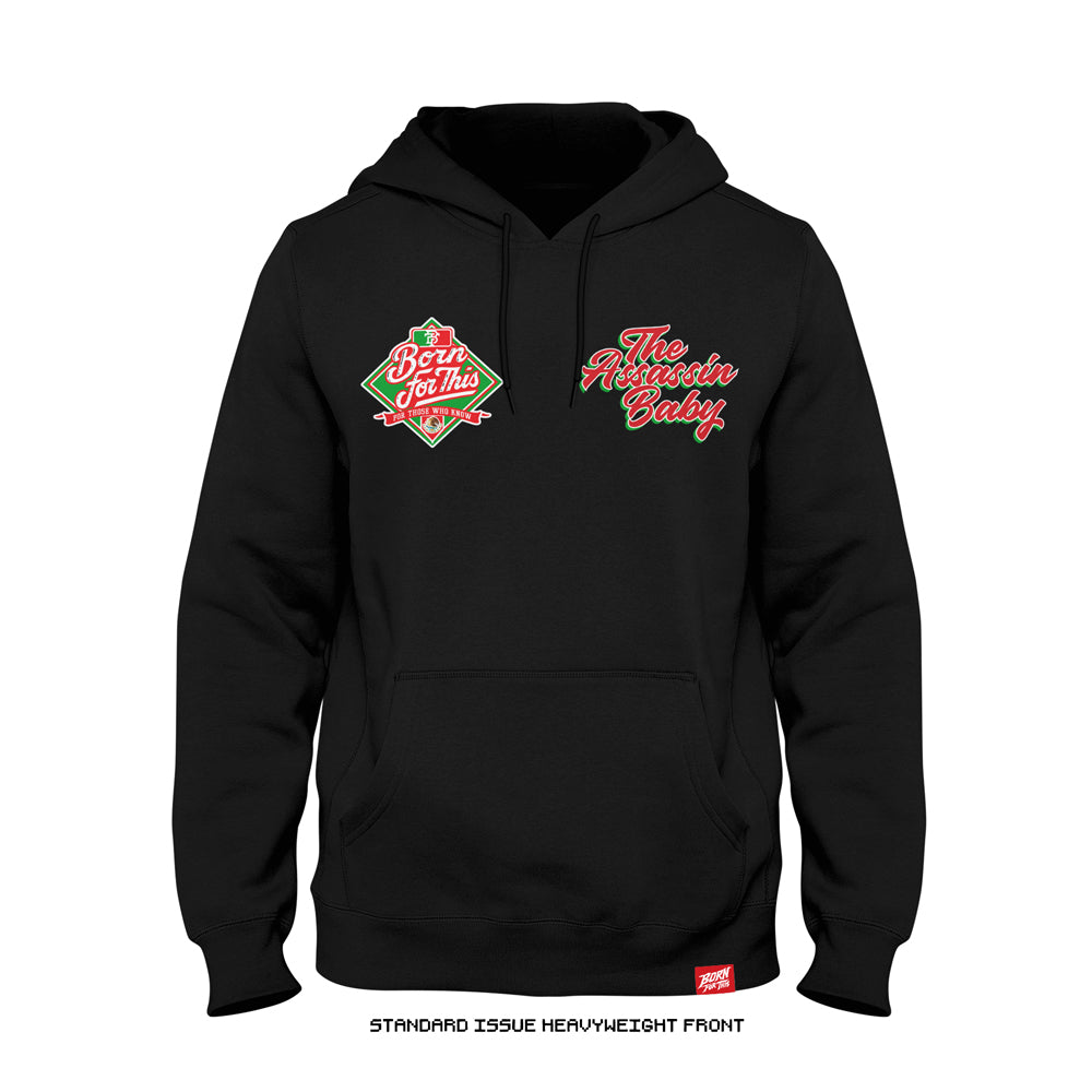 Brandon Moreno 'AB Bobble Head' Heavyweight Hoodie (Black) LIMITED EDITION