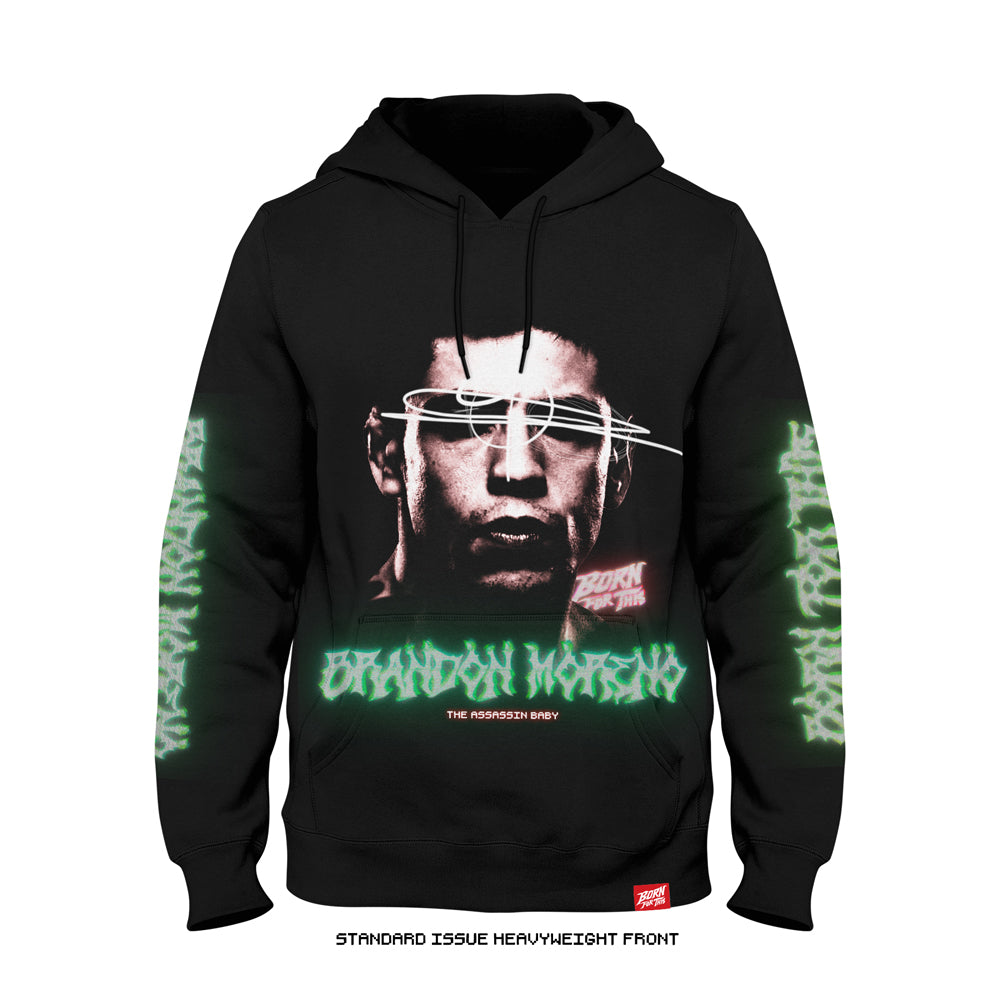 Brandon Moreno 'World Tour' Heavyweight Hoodie (Black) LIMITED EDITION