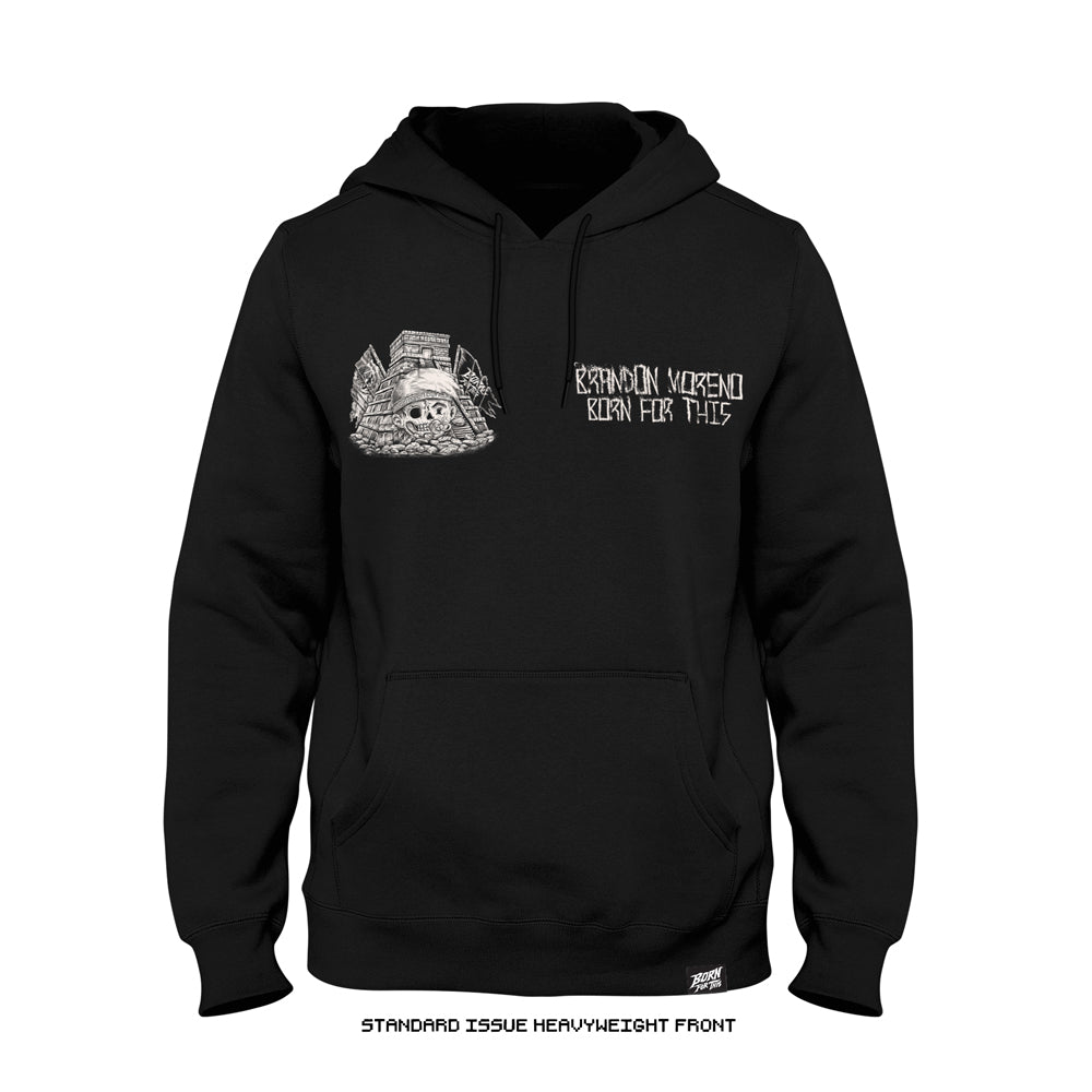 Brandon Moreno 'El Pyramide' Heavyweight Hoodie (Black) LIMITED EDITION