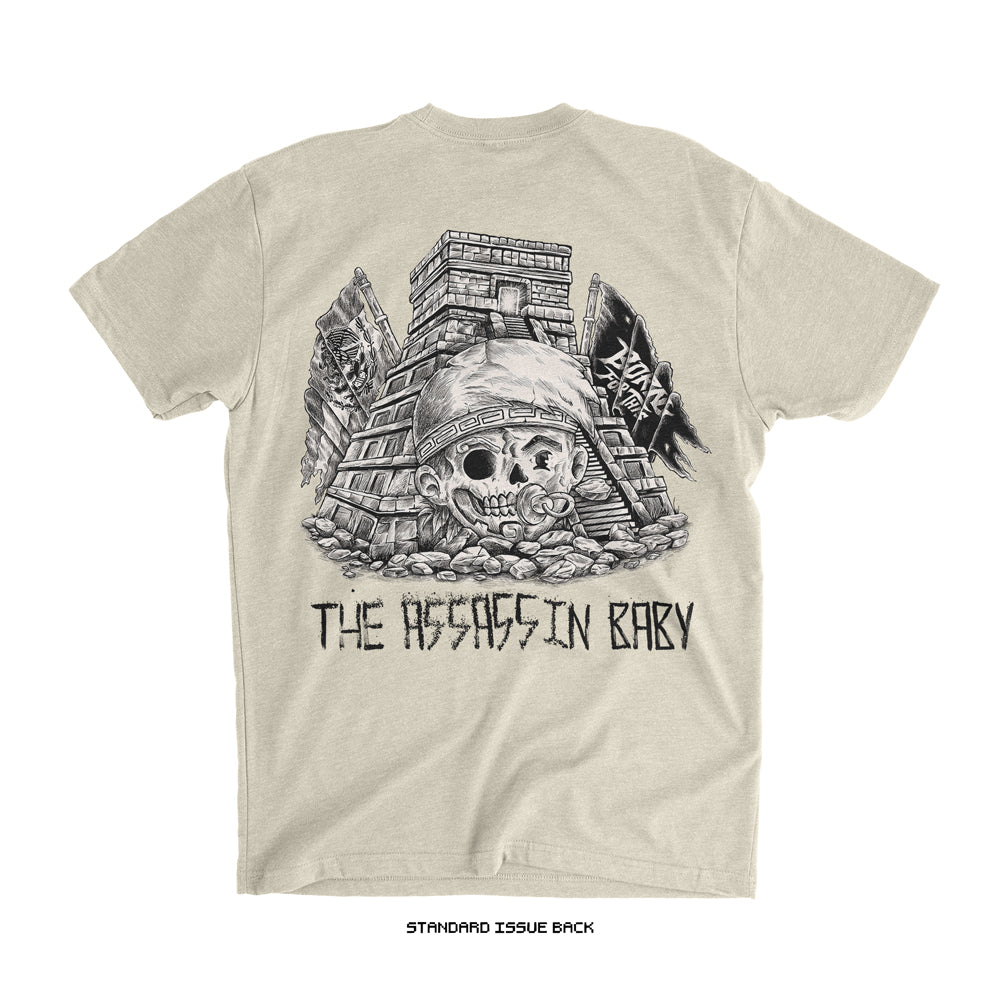 Brandon Moreno 'El Pyramide' T-Shirt (Natural) LIMITED EDITION