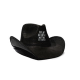 Diego Lopes Dream Believe Western Cowboy Hat (Black)