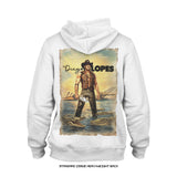 Diego Lopes UFC 325 'Diego Dundee' Heavyweight Hoodie (Vintage Blue + White) CHAMPIONSHIP CAPSULE