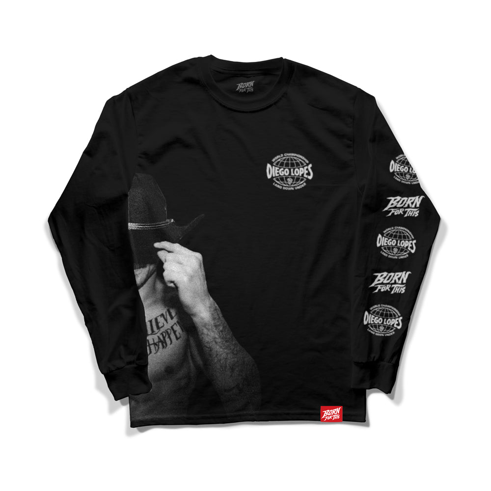 Diego Lopes UFC 325 'Worldwide' T-Shirt (Black) CHAMPIONSHIP CAPSULE