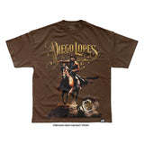 Diego Lopes UFC 325 'World Tour' T-Shirt (Brown) CHAMPIONSHIP CAPSULE