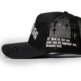 Joshua Van 'Born Fearless' Custom Trucker Mesh (Black) LIMITED EDITION