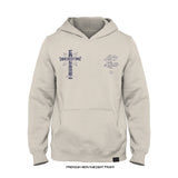 Joshua Van 'Cross Typography' Premium Heavyweight Hoodie (Natural) LIMITED EDITION
