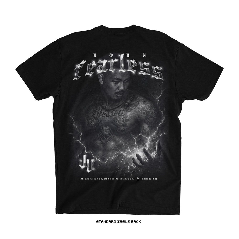 Joshua Van 'Born Fearless Photo' T-Shirt (Black) LIMITED EDITION