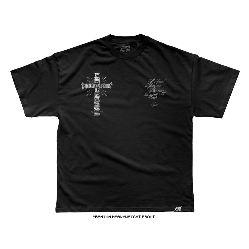 Joshua Van 'Cross Typography' T-Shirt (Black) LIMITED EDITION