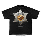 Ricky Simon 'Back the Badge' T-Shirt (Black) LIMITED EDITION