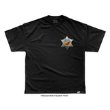 Ricky Simon 'Back the Badge' T-Shirt (Black) LIMITED EDITION