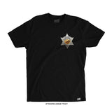 Ricky Simon 'Back the Badge' T-Shirt (Black) LIMITED EDITION