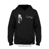 Tracy Cortez 'Root Flags' Premium Heavyweight Hoodie (Black) LIMITED EDITION