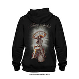 Tracy Cortez 'La Flor' Premium Heavyweight Hoodie (Black) LIMITED EDITION