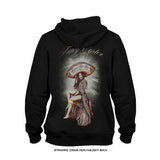 Tracy Cortez 'La Flor' Premium Heavyweight Hoodie (Black) LIMITED EDITION