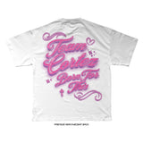 Tracy Cortez 'Airbrush' T-Shirt (White) LIMITED EDITION