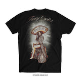 Tracy Cortez 'La Flor' T-Shirt (Black) LIMITED EDITION