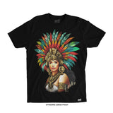 Tracy Cortez 'Azteca' T-Shirt (Black) LIMITED EDITION