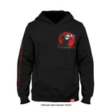 Taco Padilla 'Blood Moon' Premium + Standard Issue  Heavyweight Hoodie (Black) LIMITED EDITION
