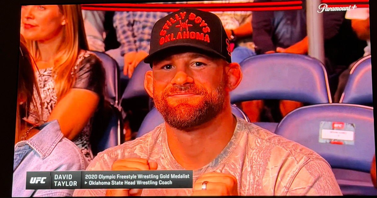 Stilly Boys own David Taylor at UFC Oklahoma City